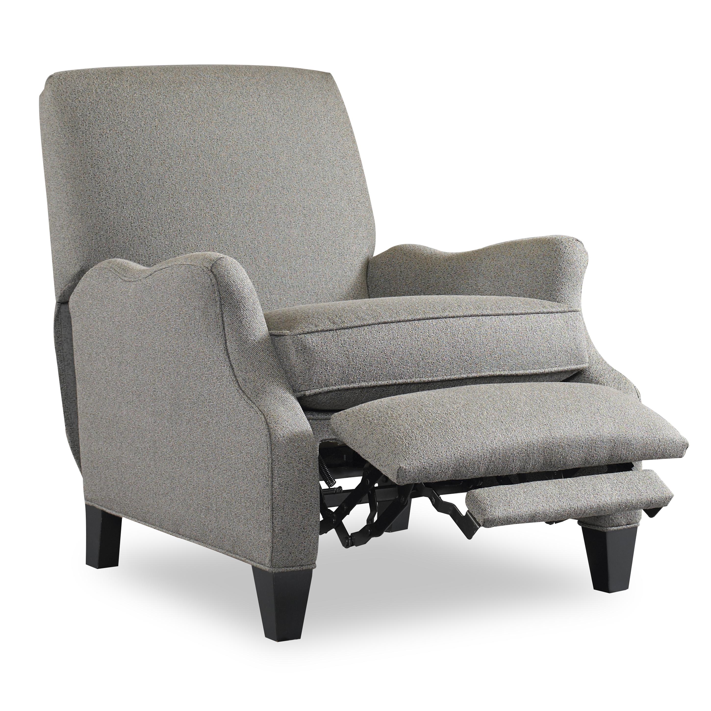 Sam Moore Aunt Jane Contemporary Reclining Chair with Curved Arms